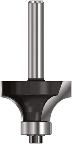 Ent afrondfrees hm r3 met lager, kolf 8mm - 7914282