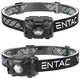 Enzo entac led hoofdlamp zoom 5w aluminium zwart oplaadbaar - 5700315