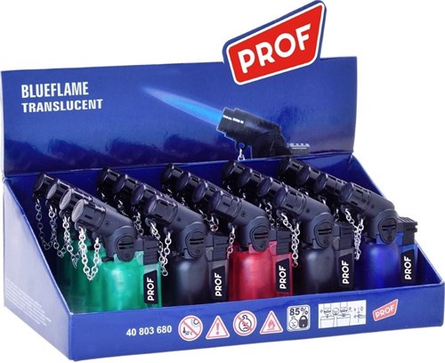 Afbeelding laden in galerijviewer, Enzo aansteker blue flame windproof 9920050
