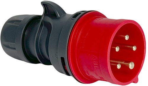 Afbeelding laden in galerijviewer, Enzo abl cee 5p 32a 400v stekker rood 6315170
