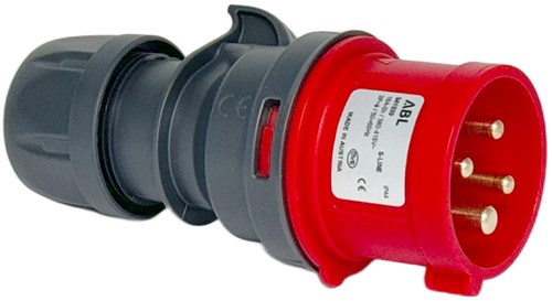 Afbeelding laden in galerijviewer, Enzo cee 4p 16a 400v stekker rood 6315150
