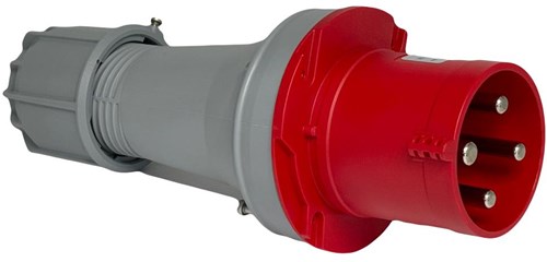 Afbeelding laden in galerijviewer, Enzo cee 4p 63a 400v stekker rood - 6315167
