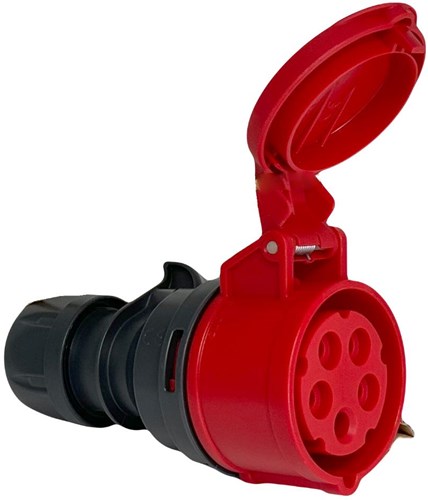 Afbeelding laden in galerijviewer, Enzo cee 5p 16a 400vcontra rood - 6315158
