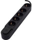 Enzo chacon design tcd ra 5v 3m 3x1,5qmm schakelaar zwart 6872860
