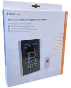 Afbeelding laden in galerijviewer, Enzo chacon weerstation met draadloze buitensensor+barometer - 8150185
