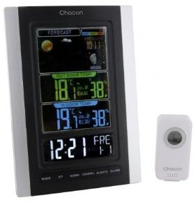 Afbeelding laden in galerijviewer, Enzo chacon weerstation met draadloze buitensensor+barometer - 8150185
