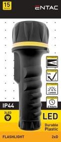 Afbeelding laden in galerijviewer, Enzo entac led zaklamp plastic 2xd 5700140
