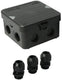 Enzo kabeldoos attema ak1 | + 3 wartels m20 ip65 zwart - 4034021