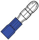 Enzo kabelschoen rondsteker male blauw 5mm - 4433360