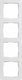 Enzo kopp hk02 arctic wit | 4 voudig afdekraam - 4621230