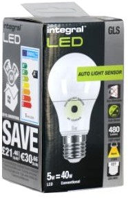 Afbeelding laden in galerijviewer, Enzo led gls lamp met sensor 4,8 watt - led0500
