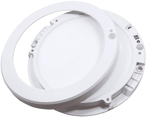 Afbeelding laden in galerijviewer, Enzo led panel downlighter | wit | 10-18w | 3000k | dimbaar + ir-sensor | instelbaar 10-15-18w | diameter 220mm - led2580
