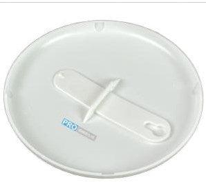 Enzo plafondplaat 12,5 cm rond wit 166124 4214080