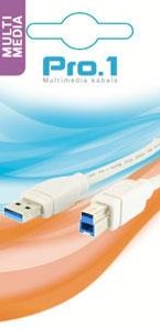 Afbeelding laden in galerijviewer, Enzo pro-1 usb 3.0 a male naar b male 2 meter - 9280230
