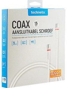 Afbeelding laden in galerijviewer, Enzo technetics modem f-connectorkabel 1.5m - 2075060
