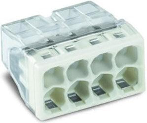 Afbeelding laden in galerijviewer, Enzo wago lasklem 8x0,5-2,5mm transgrijs ds50 - 4047228
