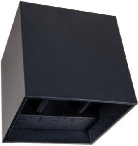 Afbeelding laden in galerijviewer, Enzo wandlamp 6w | led | aluminium | vierkant | zwart | 2700k - 5082010
