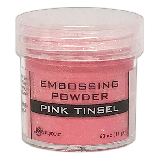 Ranger ink ranger • embossing poeder pink tinsel
