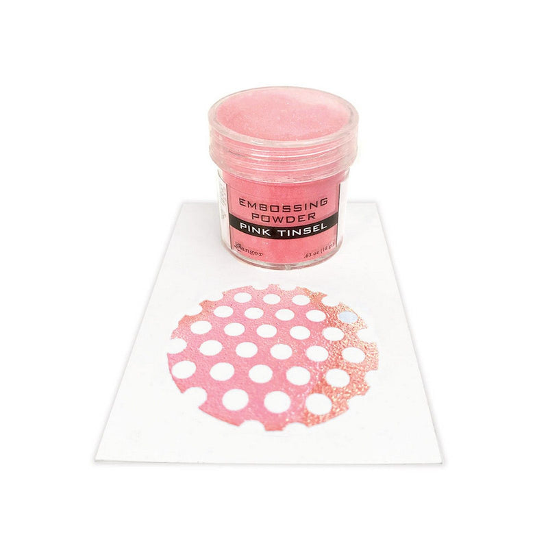 Afbeelding laden in galerijviewer, Ranger ink ranger • embossing poeder pink tinsel
