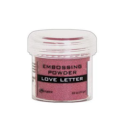 Ranger ink ranger • embossing powder metallic love letter