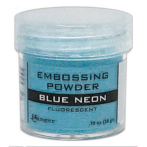 Ranger ink ranger • embossing poeder blue neon
