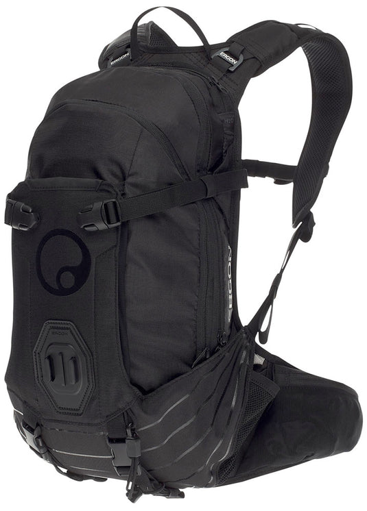 Ergon BA2 Zwart - Compacte AllMountain rugzak voor actiecamera's, verstelbaar draagsysteem, 10L capaciteit