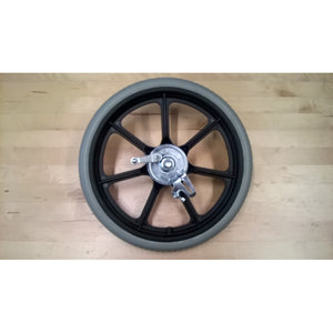 Tyre esla complete front wheel 16 solid