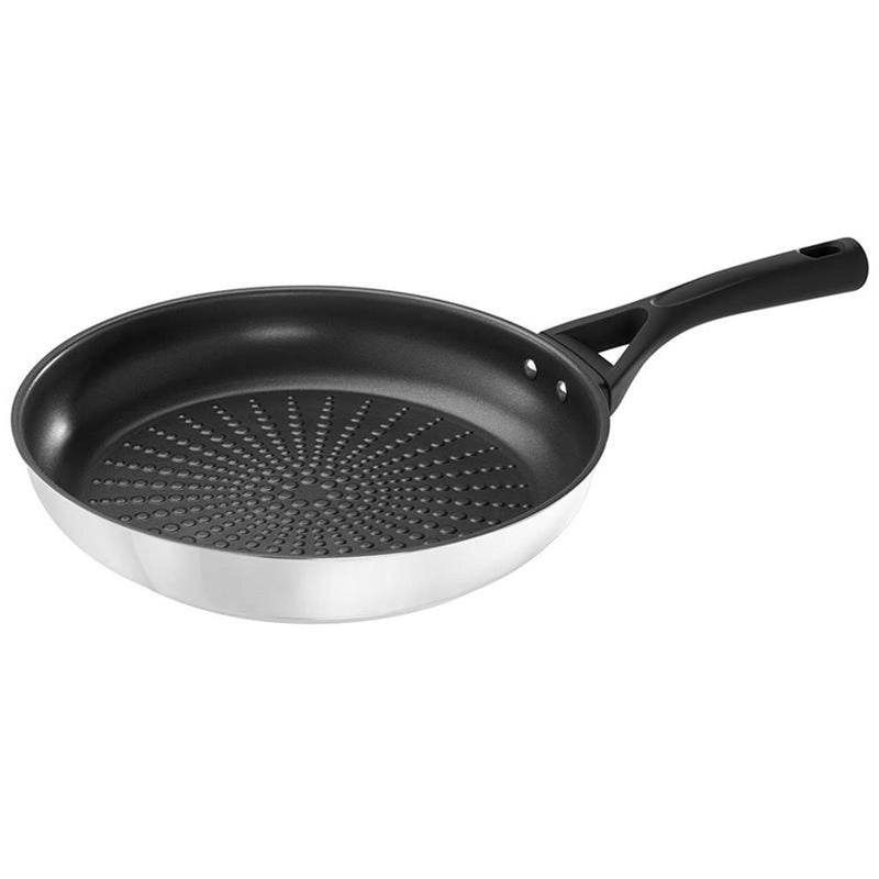 Afbeelding laden in galerijviewer, Pyrex expert touch rvs koekenpan ã˜24cm voor o.a. inductie
