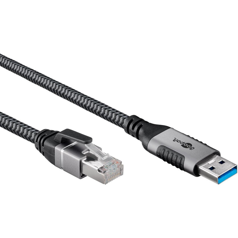 Afbeelding laden in galerijviewer, Abi ethernetkabel usb a naar rj45
