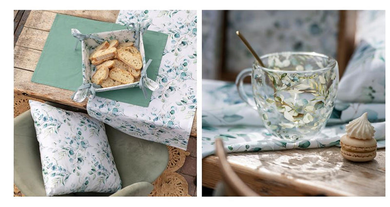 Afbeelding laden in galerijviewer, Ambiente tray melamine eucalyptus all over 13x21cm

