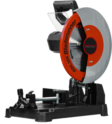 Euroboor edc.355 | afkortzaagmachine voor metaal | 355 mm | 2480 w | incl. zaagblad 355x66x2.4mm - edc.355