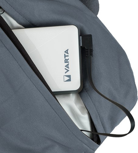 Afbeelding laden in galerijviewer, Eurom warmigo grey | warmtekussen | tot 10 uur warmte | powerbank 20.000 mah meegeleverd | instelbaar in 3 standen - 346626
