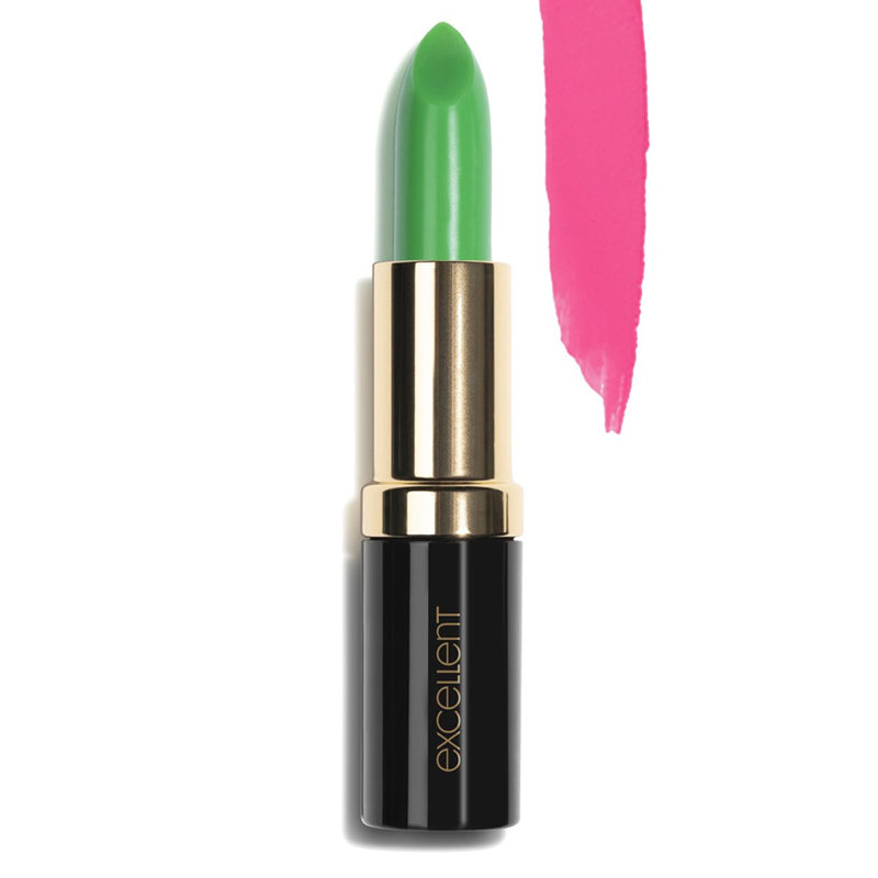 Afbeelding laden in galerijviewer, Excellent lavertu lipstick 102 groen - warm cyclaam
