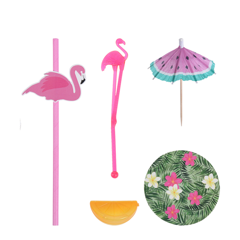 Afbeelding laden in galerijviewer, Diversen excellent houseware cocktailshakerset flamingo 31-delig
