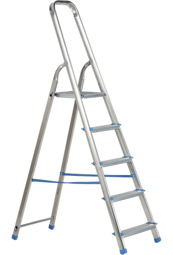 Afbeelding laden in galerijviewer, Altrex excelsior huishoudtrap handy 5-treeds - 500245
