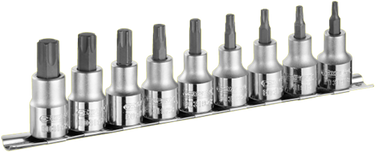 Expert by facom schroevendraaierdoppenset torx® 1 2 | 9-delig | e032936 - e032936