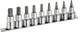Expert by facom schroevendraaierdoppenset torx® 1 2 | 9-delig | e032936 - e032936