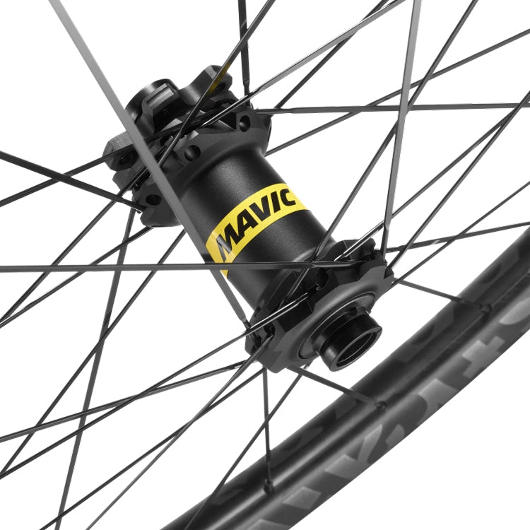 Afbeelding laden in galerijviewer, Mavic e-crosstrail sl 29 carbon disc 6-bolt front wheel
