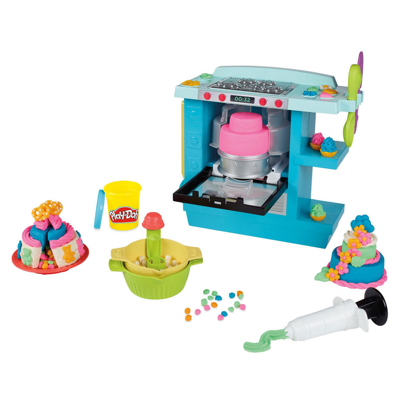 Afbeelding laden in galerijviewer, Play-doh hasbro prachtige taarten oven speelset
