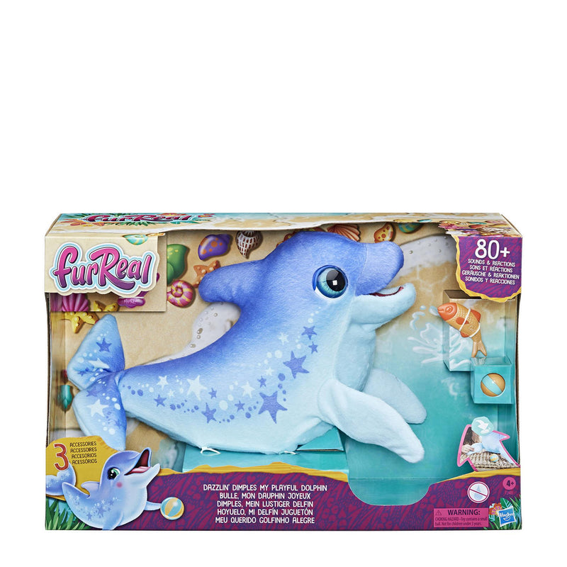 Afbeelding laden in galerijviewer, Hasbro furreal dazzlin dimples my playful dolphin
