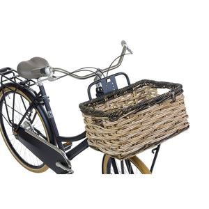 Basil fietsmand dijon large grijs zwart