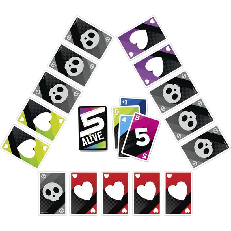 Afbeelding laden in galerijviewer, Hasbro gaming 5 alive kaartspel

