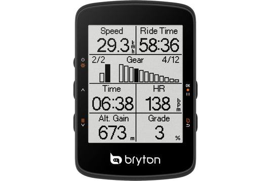 Bryton - rider 460 e fietscomputer gps