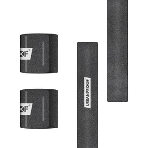 Urbanproof urban proof broekklem slapwrap met reflectie rpet zwart (2st)