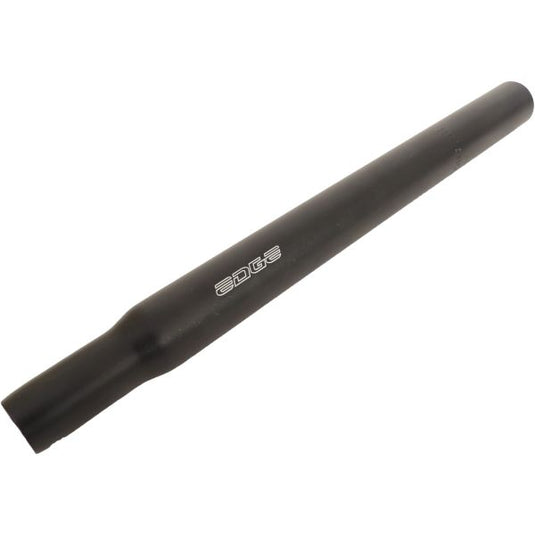 Zadelpen kaars ø27,2mm 300mm aluminium - zwart