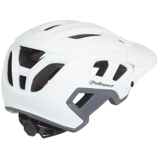 Polisport mountain pro fietshelm l 58-61cm wit grijs