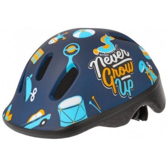 Polisport kinderhelm Toys. maat: XXS (44 48 cm), kleur: Blauww mat