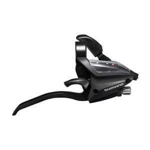 Shimano versteller (rechts) met remhendel 8 speed st-ef500-4 - 4 vingers - zwart