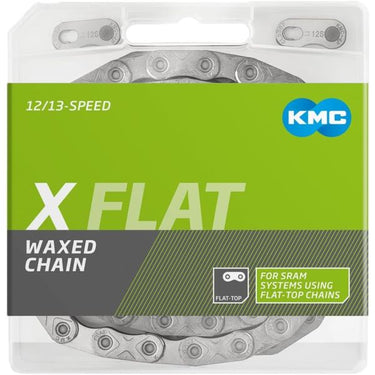 Kmc x flat waxed - silver (nickel plated)