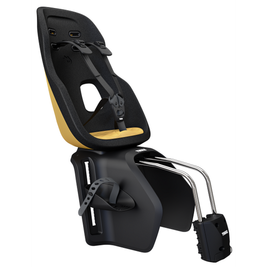 Thule yepp nexxt 2 maxi – fietsstoeltje - achterzitje - frame montage - burnished yellow